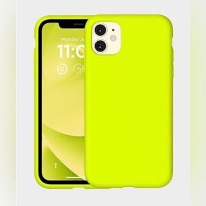 IPhone 11 case 6.1” Fluorescent Yellow Brand New